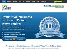 Tablet Screenshot of globalsquares.com